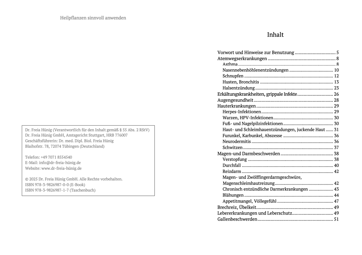 E-Book: Heilpflanzen sinnvoll anwenden - Wichtige Heilpflanzen mit verlässlicher Wirkung für den Alltag